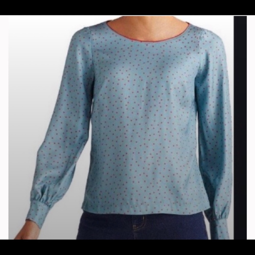 Boden Zoda silk top US 14 UK 18
